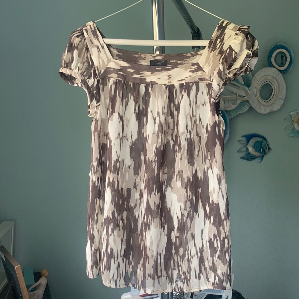 Ann Taylor sheer top